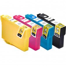 ENSEMBLE COMBO DE CARTOUCHE JET D'ENCRE EPSON T126 BK/C/M/Y XL COMPATIBLE NOIR/CYAN/MAGENTA/JAUNE