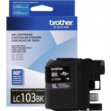 CARTOUCHE JET D'ENCRE BROTHER LC103BK ORIGINALE NOIR