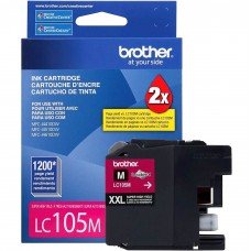 CARTOUCHE JET D'ENCRE BROTHER LC105M ORIGINALE MAGENTA