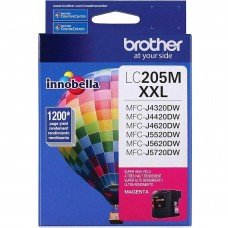 CARTOUCHE JET D'ENCRE BROTHER LC205M ORIGINALE MAGENTA