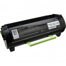 CARTOUCHE DE TONER LASER LEXMARK 501X 50F1X00 RECYCLÉE NOIR